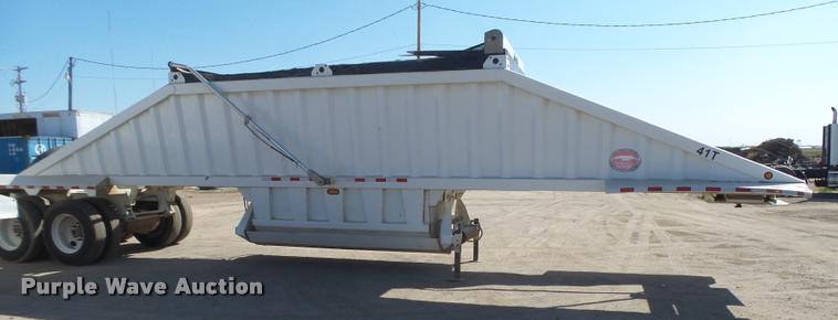 image for item DC3875 2012 Construction Specialist Packmule BDT-40 bottom dump trailer