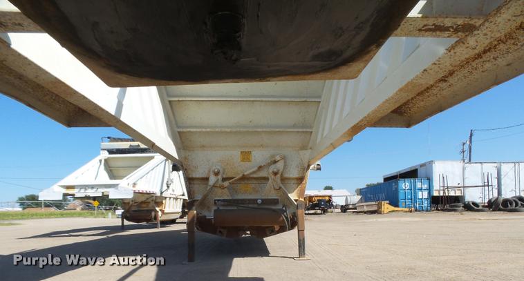 image for item DC3875 2012 Construction Specialist Packmule BDT-40 bottom dump trailer