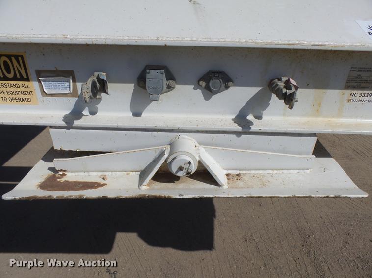 image for item DC3875 2012 Construction Specialist Packmule BDT-40 bottom dump trailer