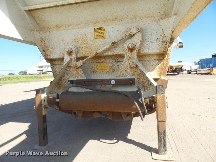 image for item DC3875 2012 Construction Specialist Packmule BDT-40 bottom dump trailer