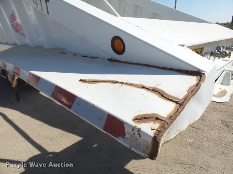 image for item DC3875 2012 Construction Specialist Packmule BDT-40 bottom dump trailer