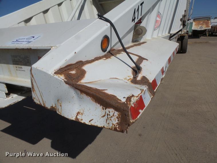 image for item DC3875 2012 Construction Specialist Packmule BDT-40 bottom dump trailer