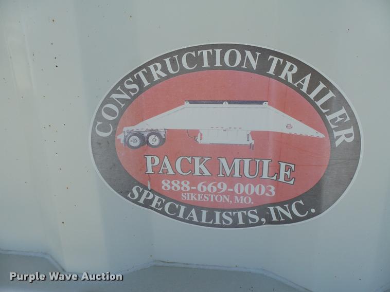 image for item DC3875 2012 Construction Specialist Packmule BDT-40 bottom dump trailer