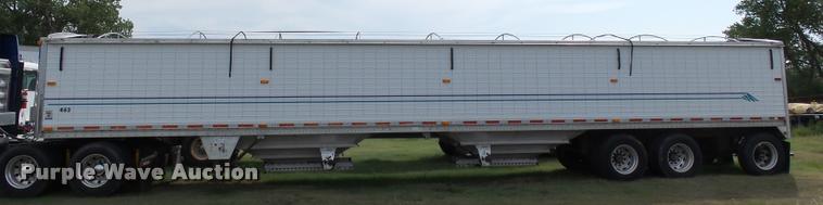 image for item DC6426 2005 Wilson DWH500 double hopper grain trailer