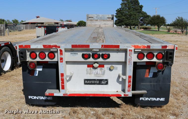 image for item DD0221 1998 Ravens 1750H69 flatbed trailer