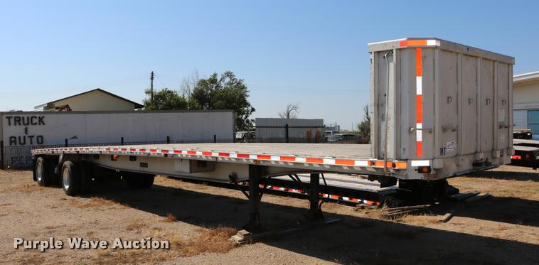 image for item DD0221 1998 Ravens 1750H69 flatbed trailer