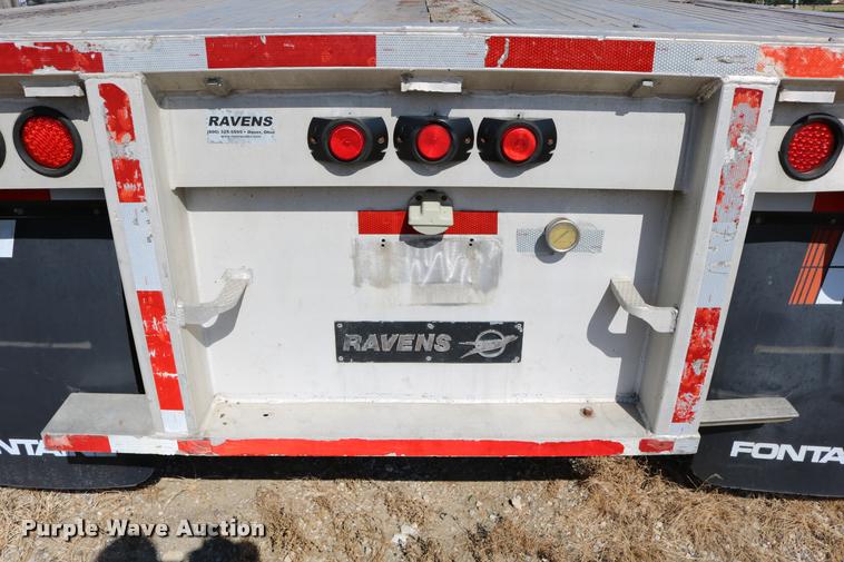 image for item DD0221 1998 Ravens 1750H69 flatbed trailer