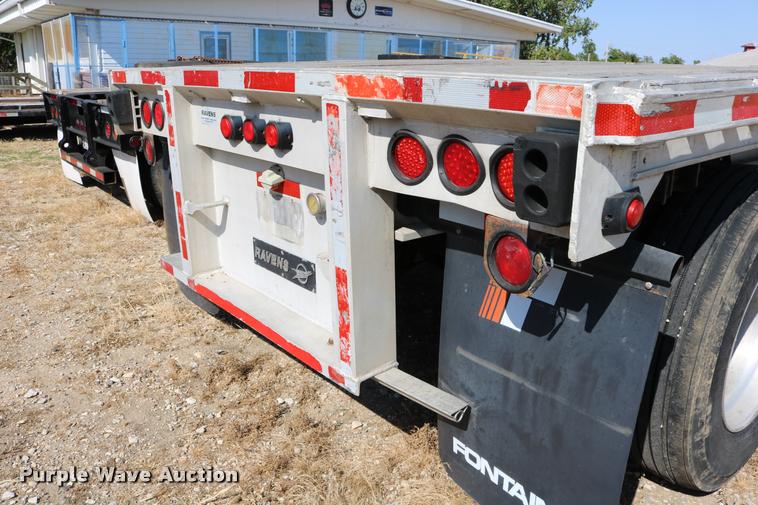 image for item DD0221 1998 Ravens 1750H69 flatbed trailer