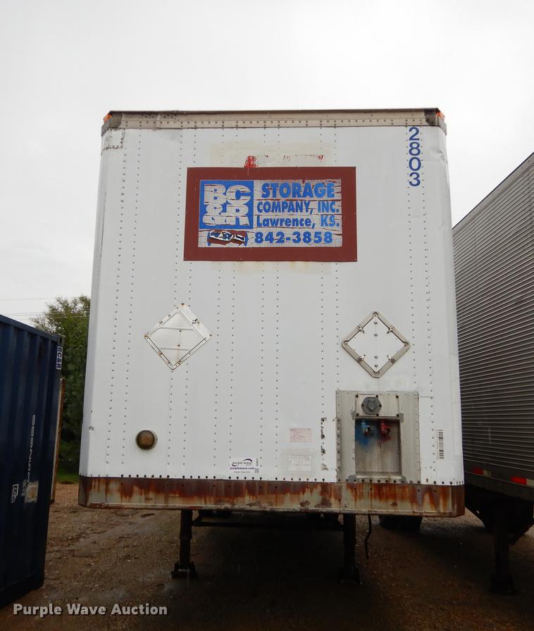 image for item DD0816 1985 Strick dry van trailer