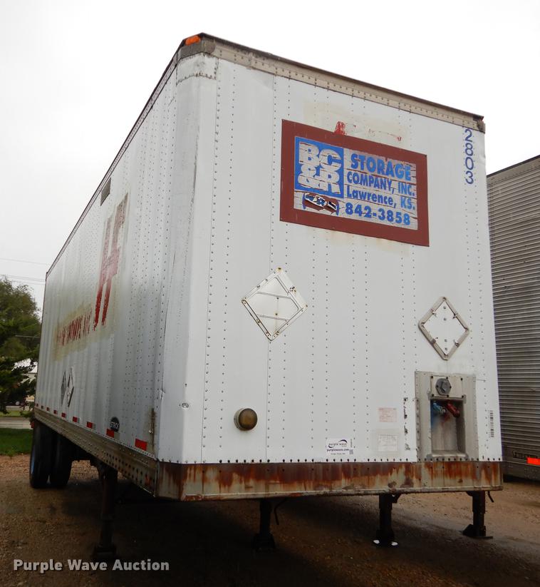 image for item DD0816 1985 Strick dry van trailer