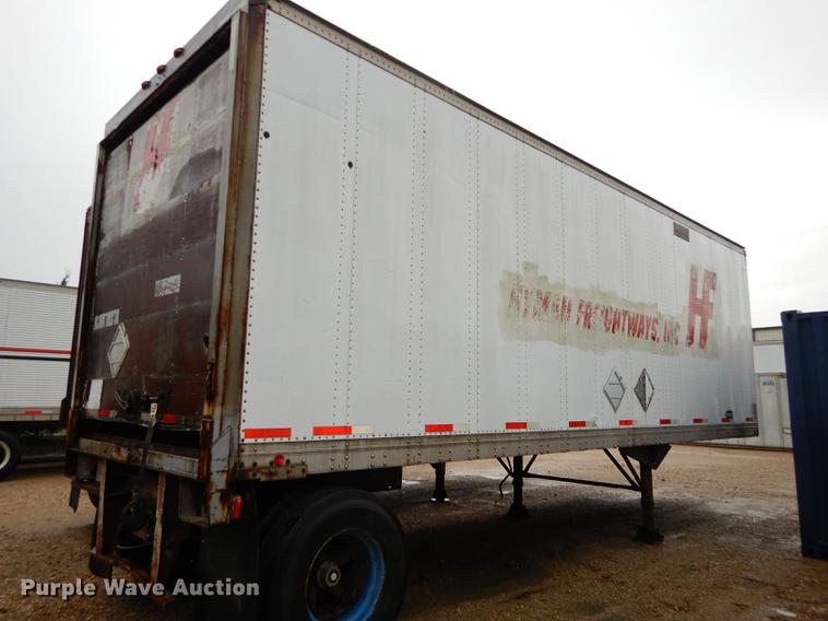 image for item DD0816 1985 Strick dry van trailer