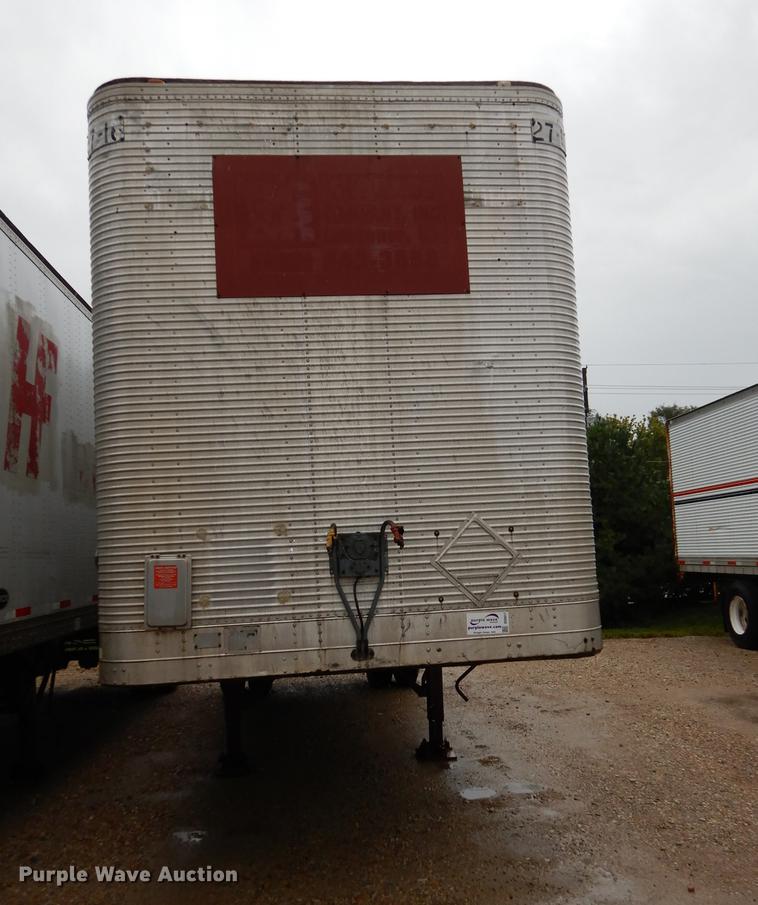 image for item DD0817 1968 Freuhauf FBB-9-1-26 dry van trailer