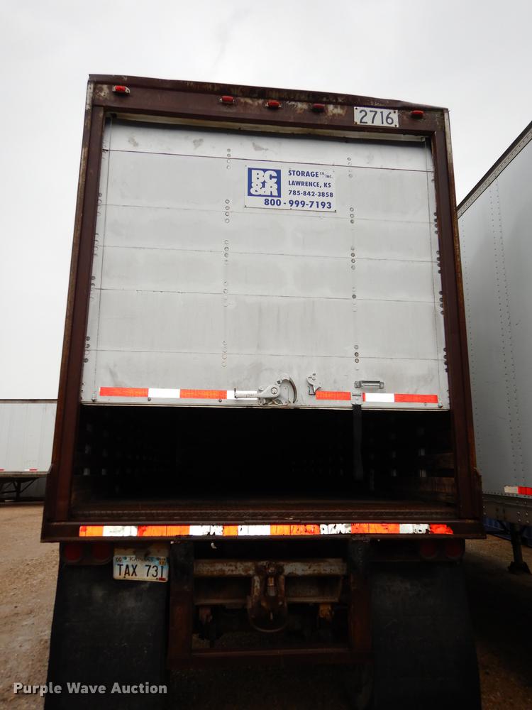 image for item DD0817 1968 Freuhauf FBB-9-1-26 dry van trailer