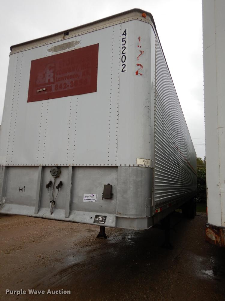 image for item DD0821 1984 Trailmobile dry van trailer