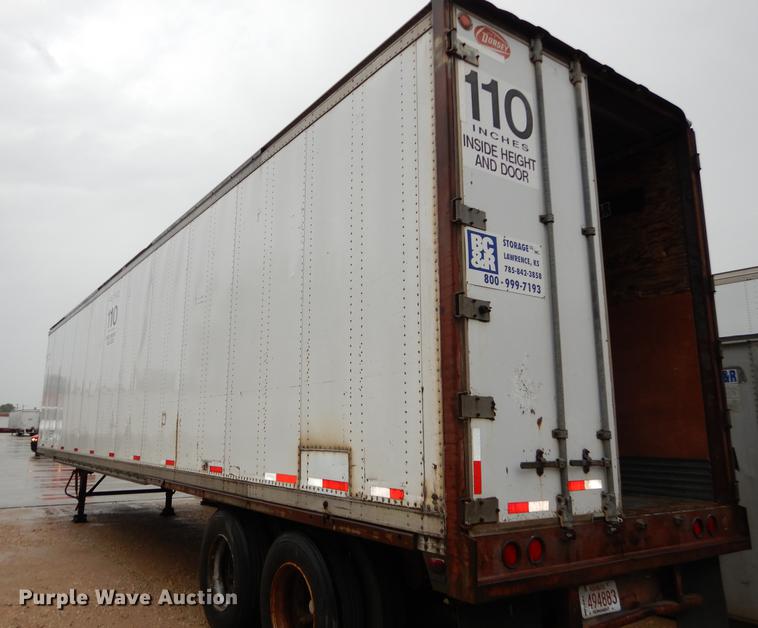 image for item DD0822 1989 Dorsey SIDT-86-LS-PB dry van trailer