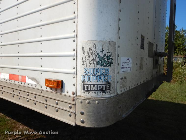 image for item DD0843 1999 Timpte Super Double Hopper grain trailer