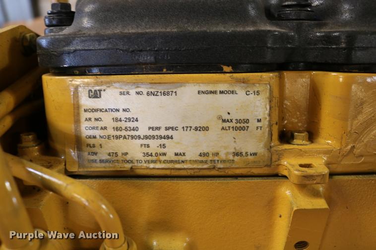 image for item DM9258 Caterpillar C15 six cylinder turbo diesel engine