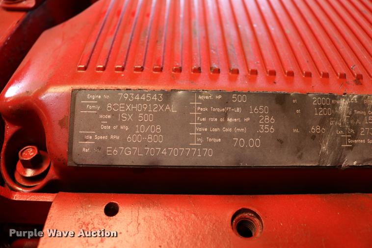 image for item DM9260 Cummins ISX six cylinder turbo diesel engine