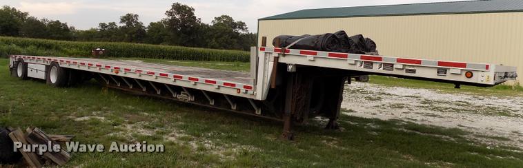 image for item DP9958 2009 Wilson CFD-900 drop deck equipment trailer