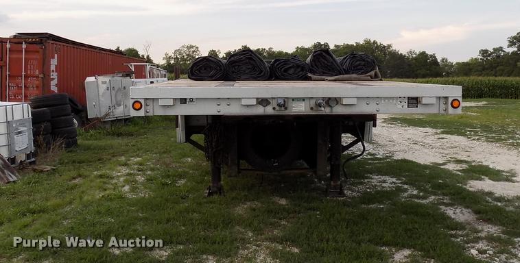 image for item DP9958 2009 Wilson CFD-900 drop deck equipment trailer