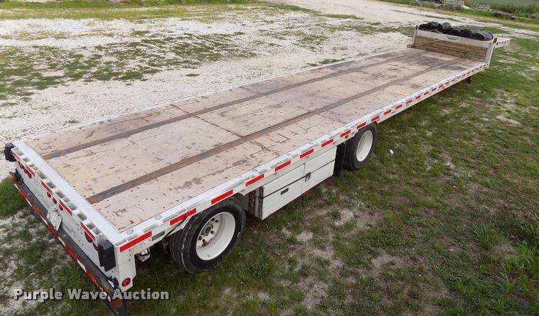 image for item DP9958 2009 Wilson CFD-900 drop deck equipment trailer