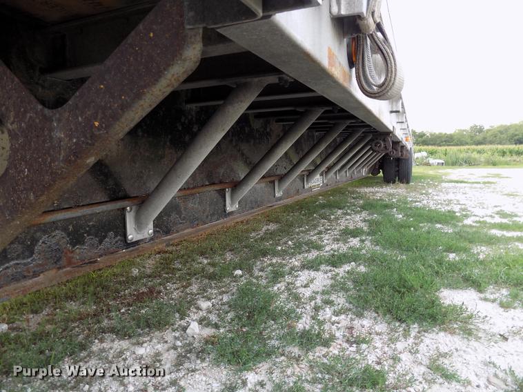 image for item DP9958 2009 Wilson CFD-900 drop deck equipment trailer