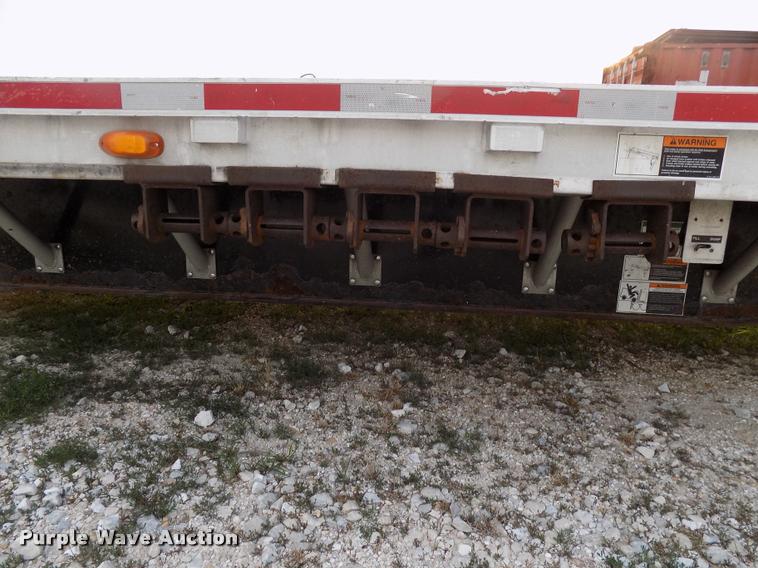 image for item DP9958 2009 Wilson CFD-900 drop deck equipment trailer