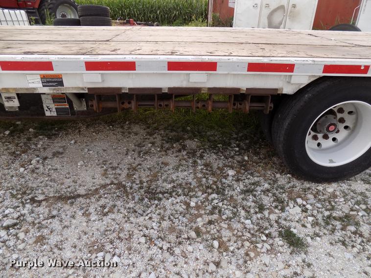 image for item DP9958 2009 Wilson CFD-900 drop deck equipment trailer