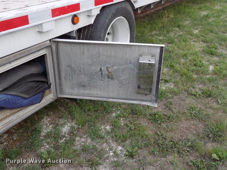 image for item DP9958 2009 Wilson CFD-900 drop deck equipment trailer