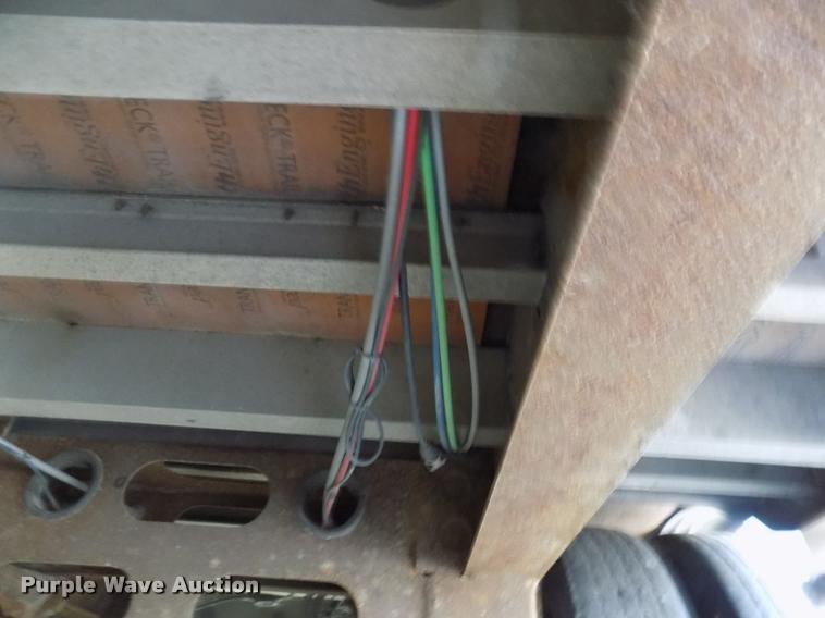 image for item DP9958 2009 Wilson CFD-900 drop deck equipment trailer