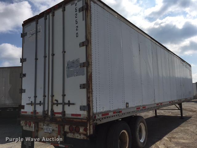 image for item G1442 1987 Dorsey dry van trailer
