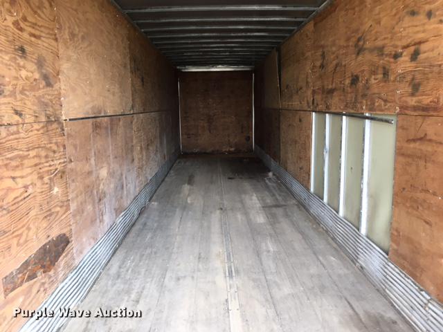 image for item G1444 1989 Miller dry van trailer