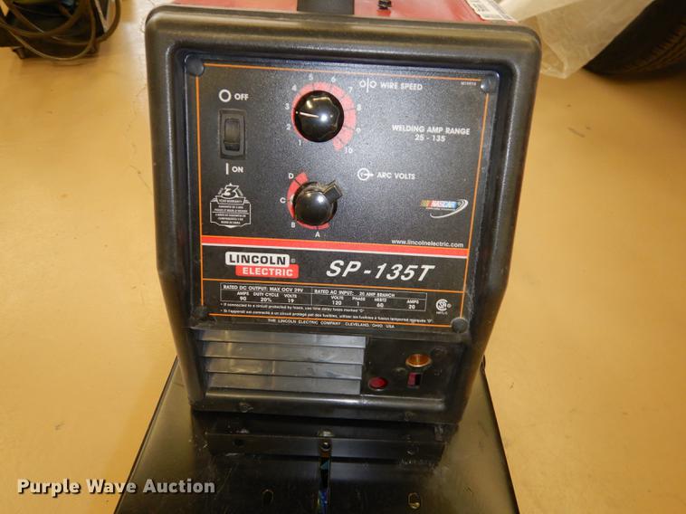 image for item BY9999 Lincoln Electric SP-135T wire feed welder