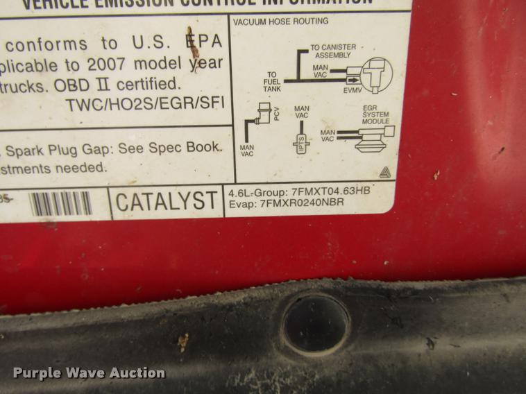 image for item DA3133 2007 Ford F150 Ext. Cab pickup truck