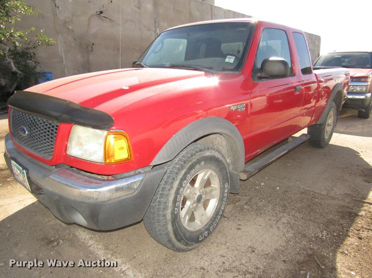 image for item DA3136 2003 Ford Ranger Ext. Cab pickup truck