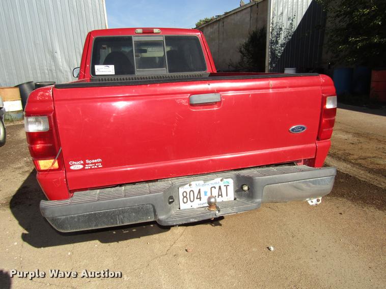 image for item DA3136 2003 Ford Ranger Ext. Cab pickup truck