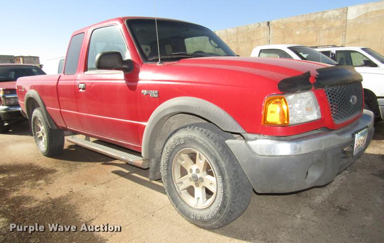 image for item DA3136 2003 Ford Ranger Ext. Cab pickup truck