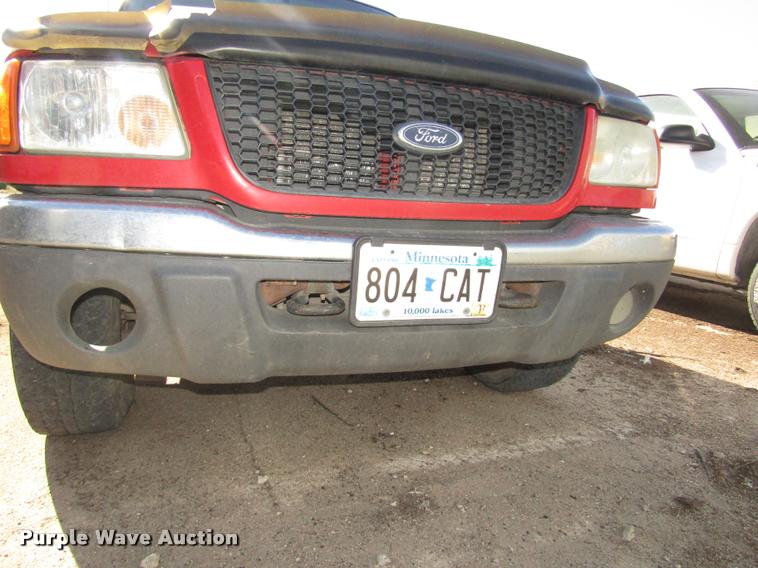 image for item DA3136 2003 Ford Ranger Ext. Cab pickup truck