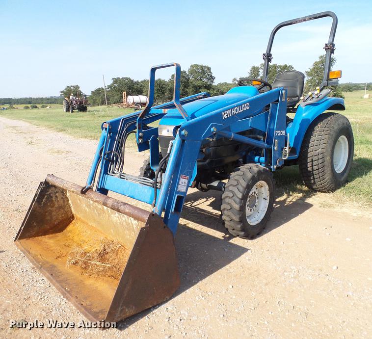 image for item DA6873 2000 New Holland TC29D MFWD tractor