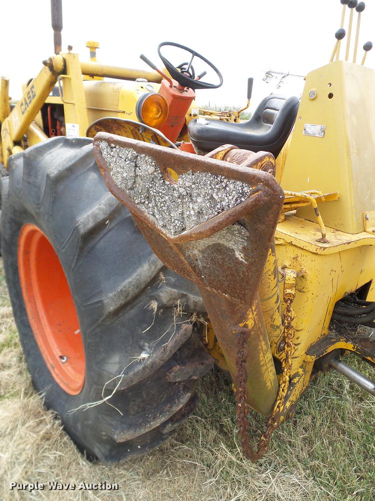 image for item DA6874 1968 Case 580CK backhoe