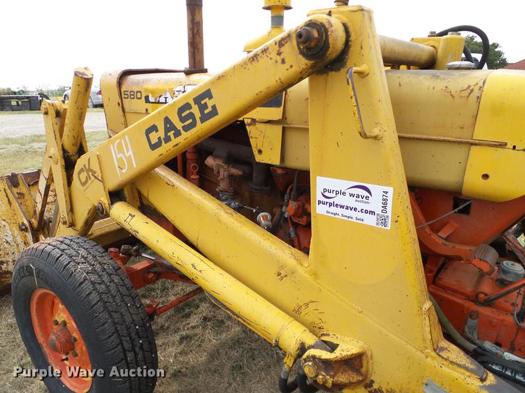 image for item DA6874 1968 Case 580CK backhoe