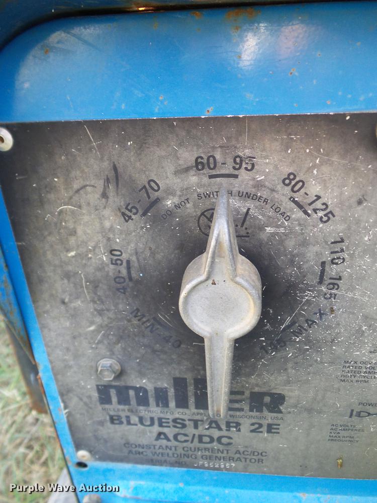image for item DA6878 Miller Blue Star 2E welder/generator