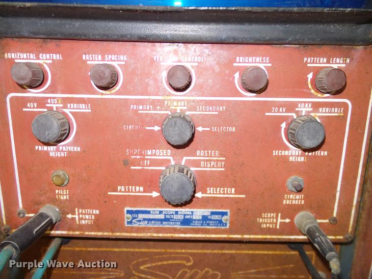 image for item DA6883 Sun engine performance tester