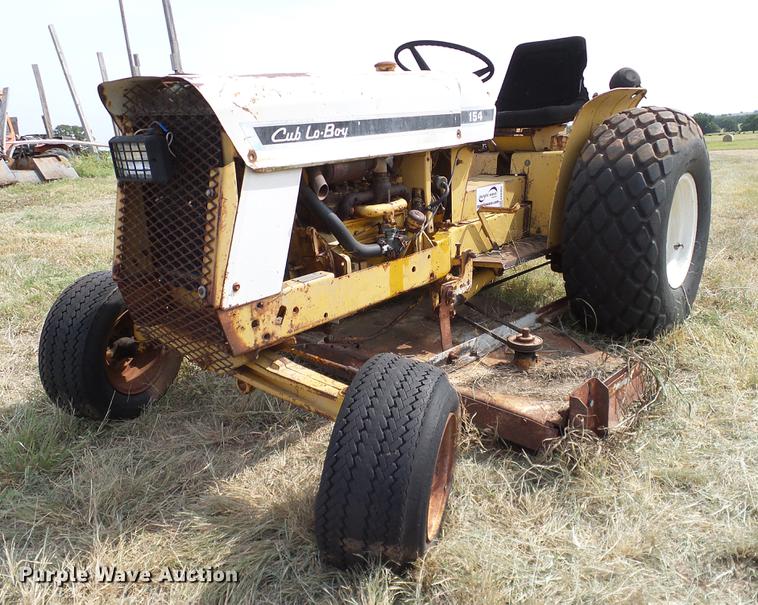 image for item DA6885 1972 Cub Cadet 154 Loboy tractor