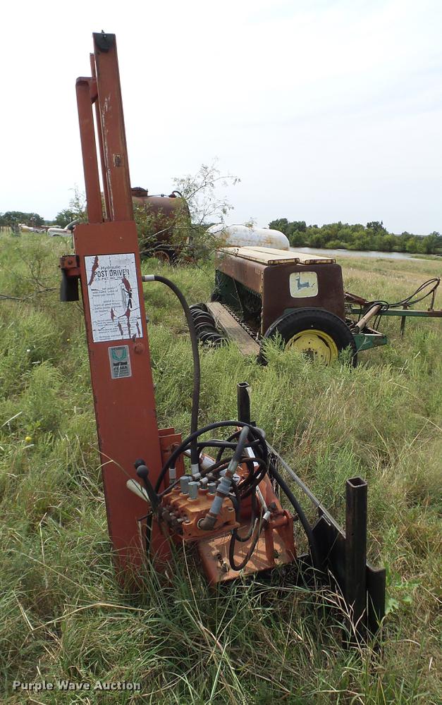 Shaver HD8 post driver in Ringling, OK Item DA6891 sold Purple Wave