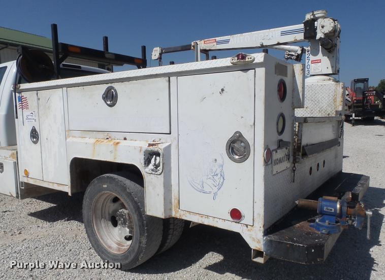 image for item DB6439 Turner Body 60.52.1T.FFSD utility bed with crane