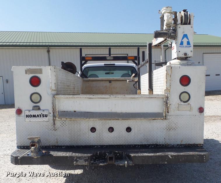 image for item DB6439 Turner Body 60.52.1T.FFSD utility bed with crane