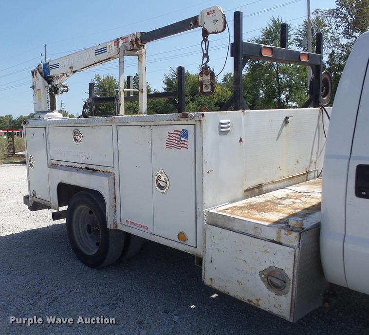 image for item DB6439 Turner Body 60.52.1T.FFSD utility bed with crane