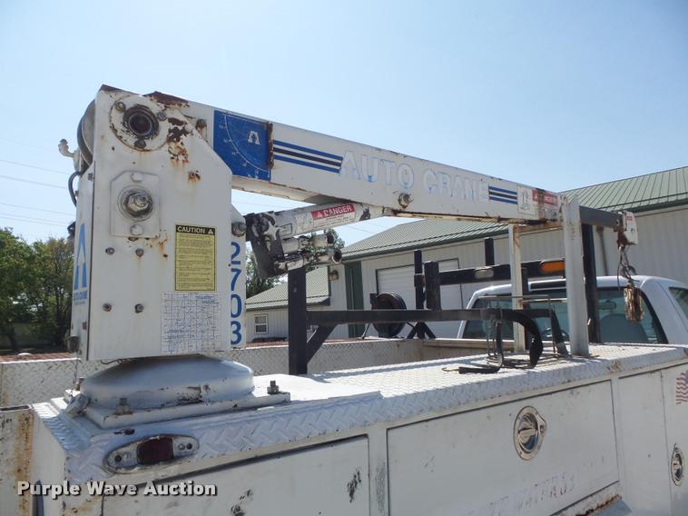 image for item DB6439 Turner Body 60.52.1T.FFSD utility bed with crane