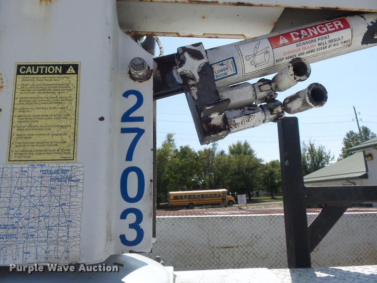 image for item DB6439 Turner Body 60.52.1T.FFSD utility bed with crane